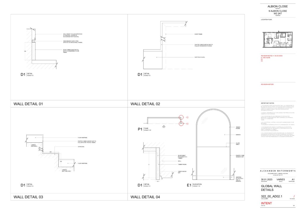 Interior Design Documentation – Spires Studio
